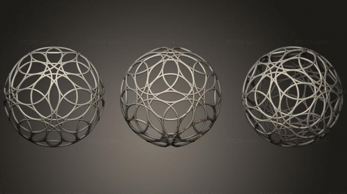 Geometric shapes (All Water Peace, SHPGM_0254) 3D models for cnc